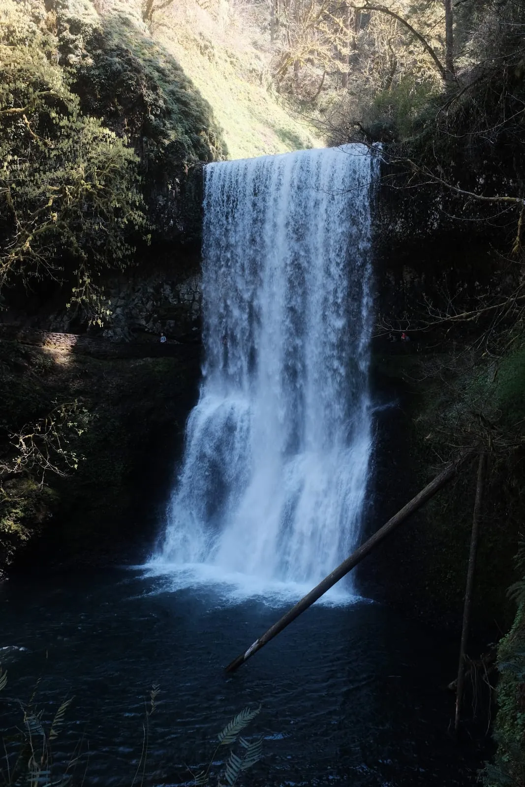 Falling water, long exposure
